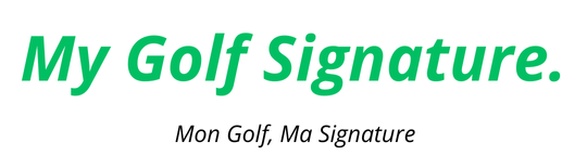 My golf signature