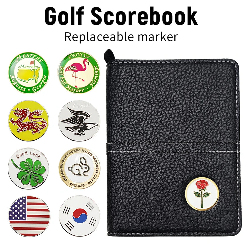 Porte-carte de score de golf