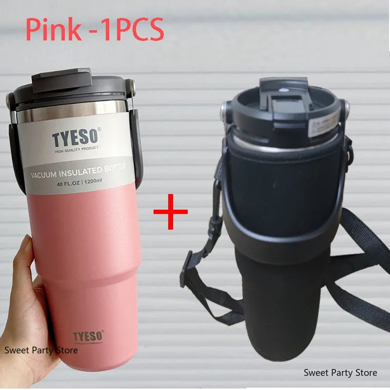 Bouteille Thermos en acier inoxydable (600, 750, 900, 1050, 1200ml)