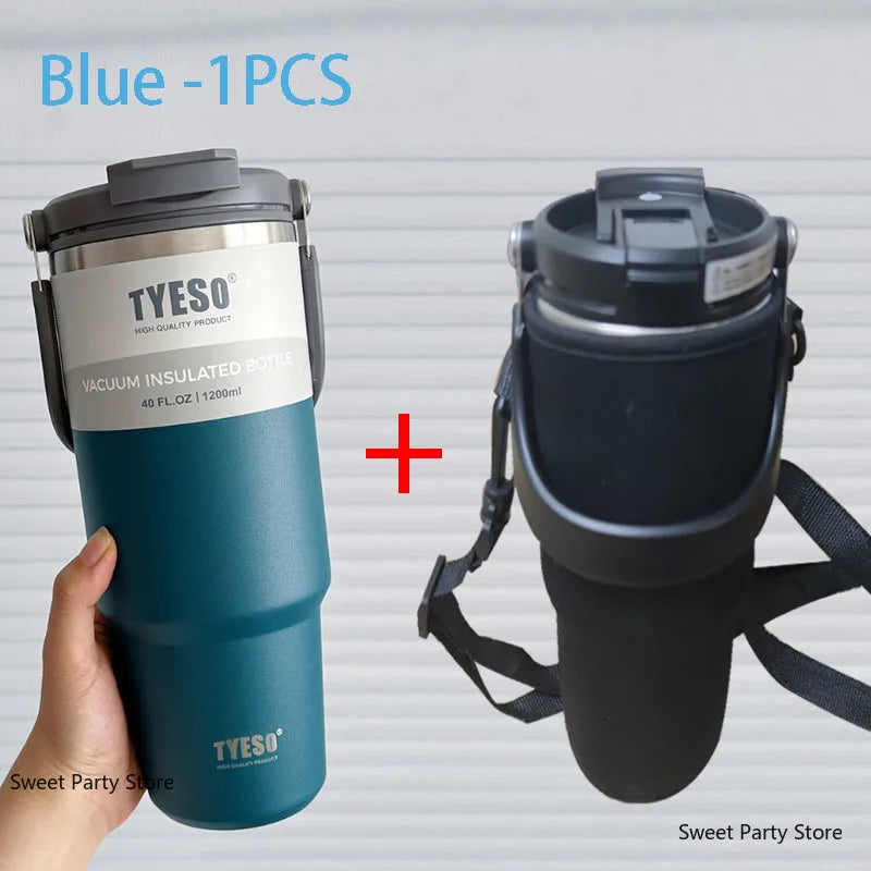 Bouteille Thermos en acier inoxydable (600, 750, 900, 1050, 1200ml)