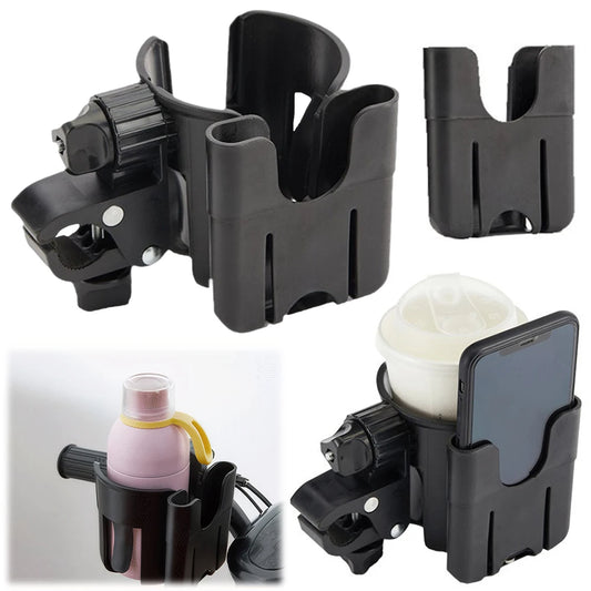 Porte-gobelet de golf 2 en 1 avec support pour téléphone, porte-gobelet universel pour chariot de Golf