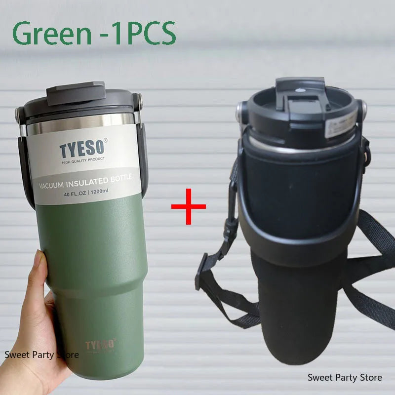 Bouteille Thermos en acier inoxydable (600, 750, 900, 1050, 1200ml)