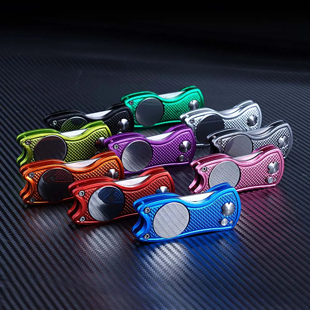 Outil de réparation de divot et relève-pitch de golf en métal