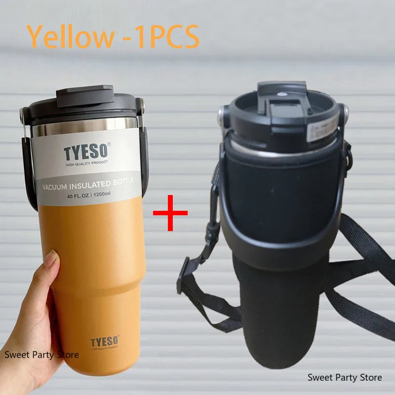 Bouteille Thermos en acier inoxydable (600, 750, 900, 1050, 1200ml)