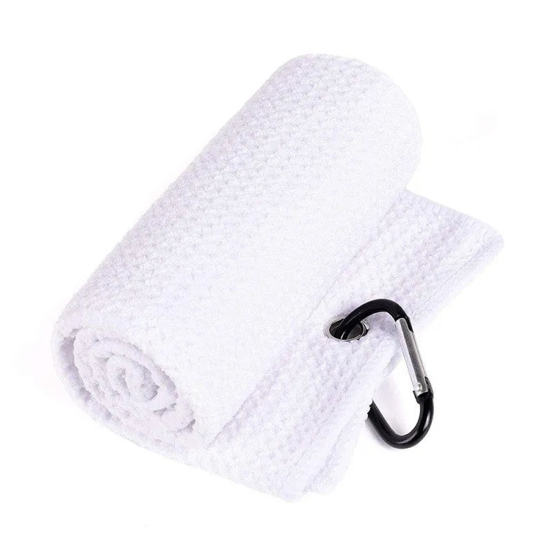 Serviette de golf brodée personnalisée